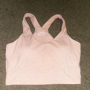 Pink Lily Blush Racerback Top